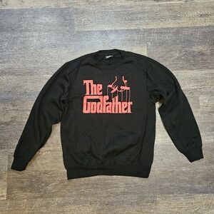 Paramount Pictures "The Godfather" Crewneck Sweatshirt with Marlon Brando Men M